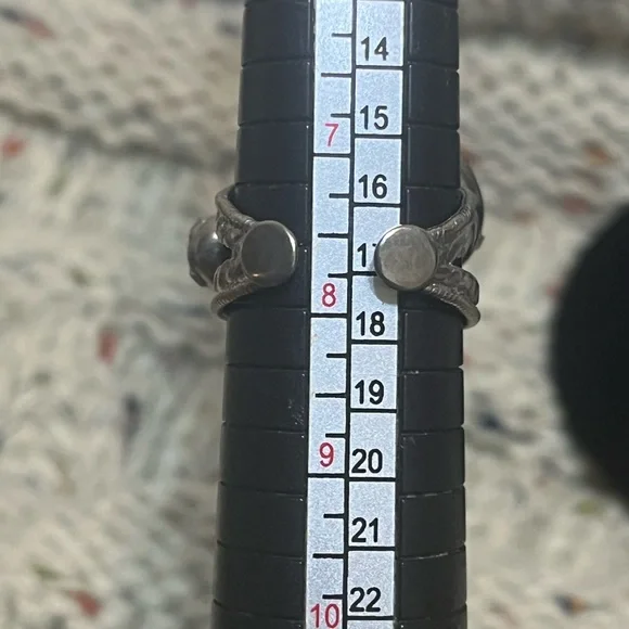 Sorrelli Blue and Red Crystal Ring - Picture 9 of 11